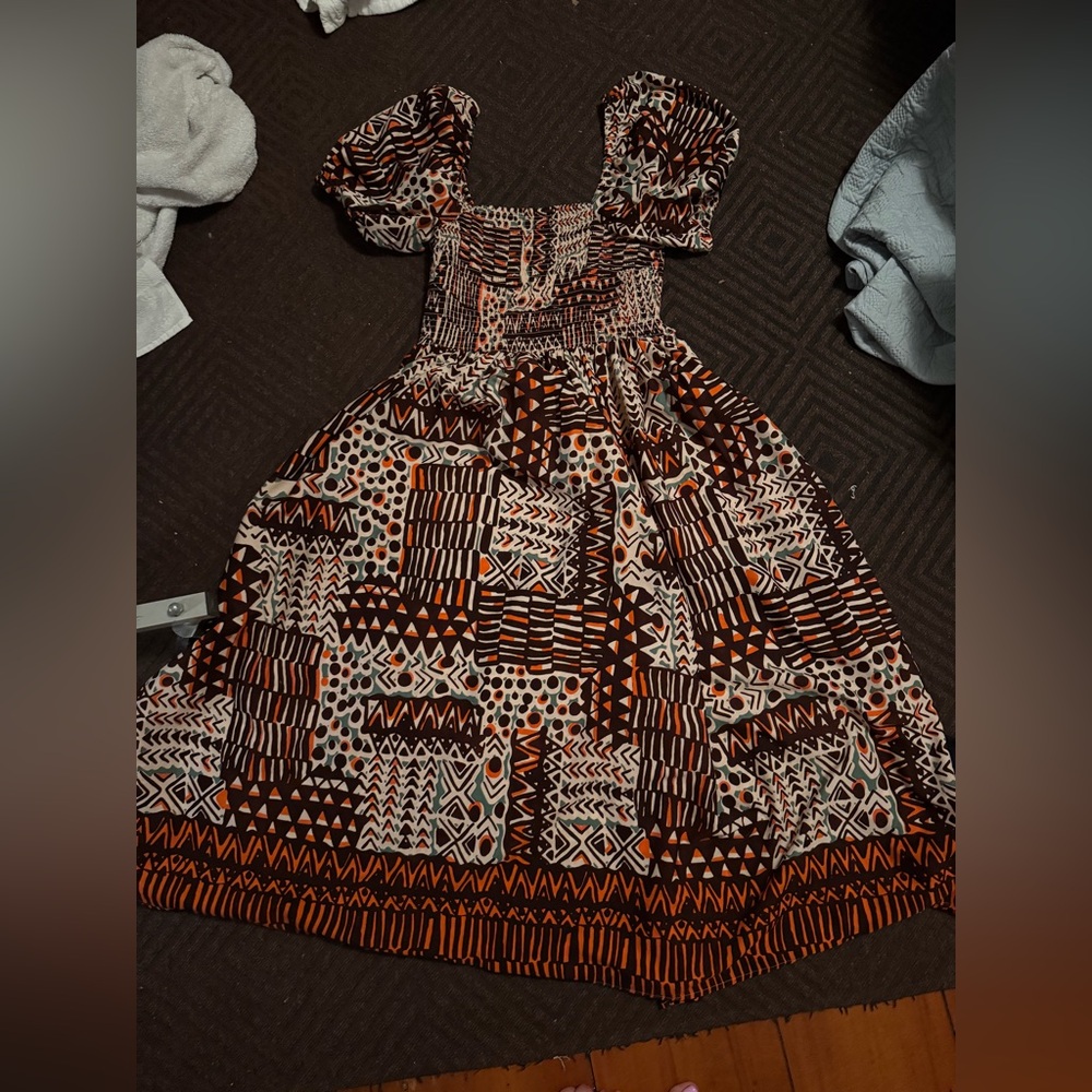 Summer dress flowy